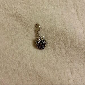 Swarovski Crystal Blue Owl Charm for Bracelet And Necklace